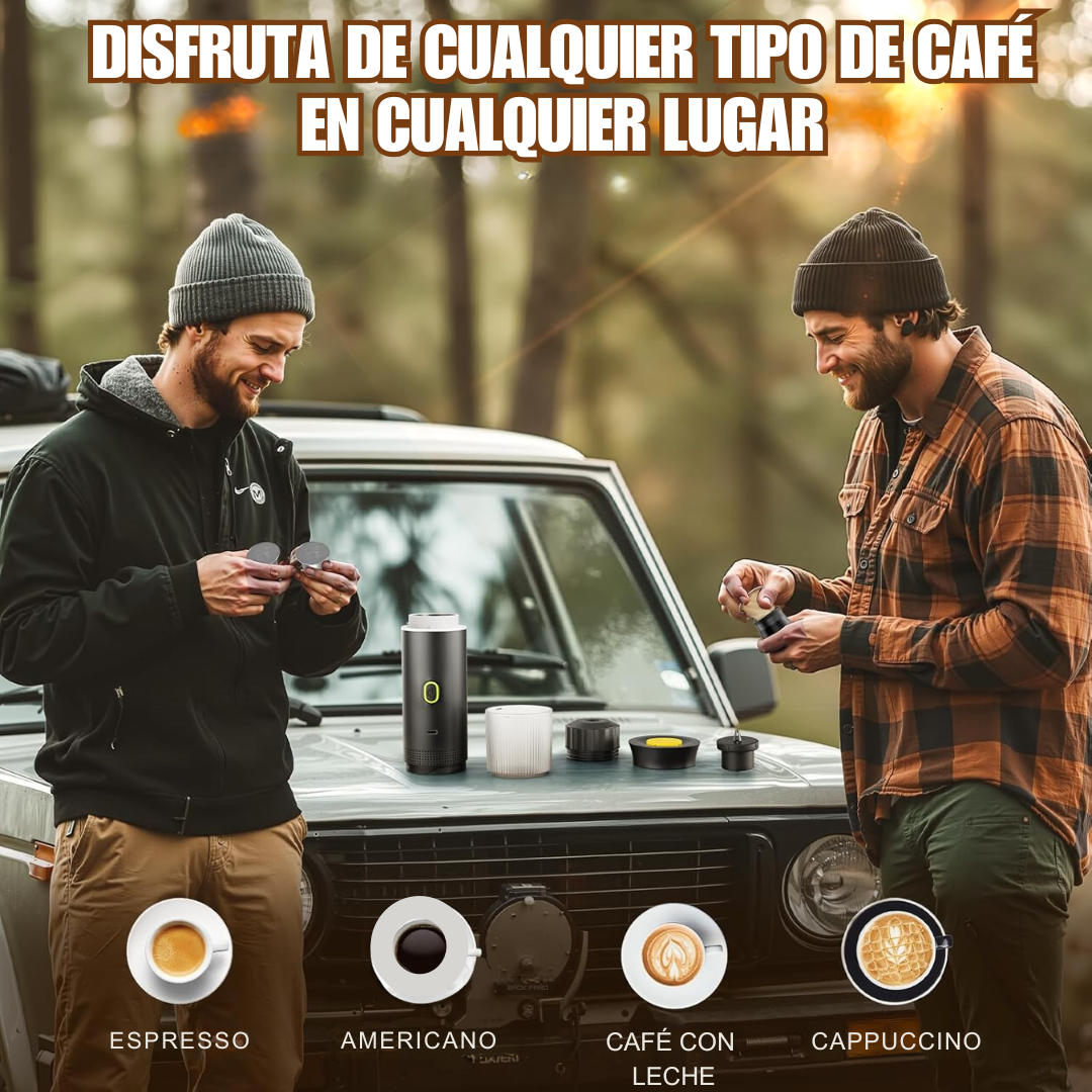 Cafetera Portátil Inteligente 3 en 1