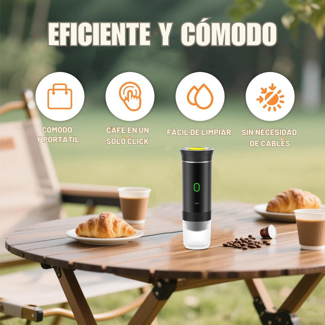 Cafetera Portátil Inteligente 3 en 1